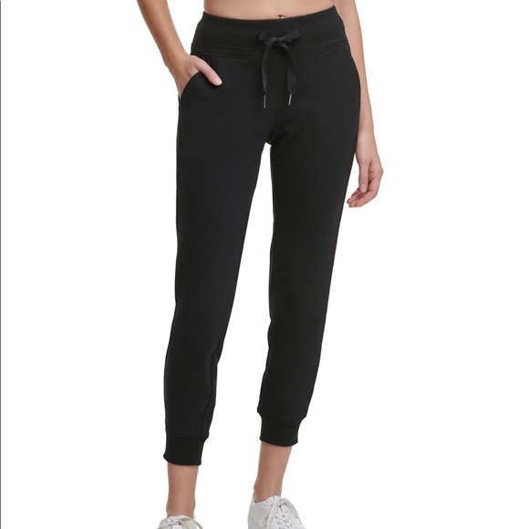 Calvin Klein Pants - Calvin Klein Black Fleece Logo Joggers